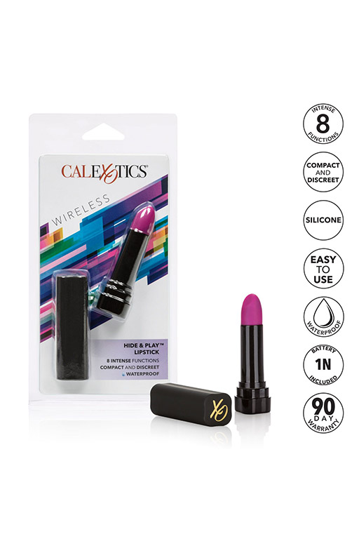 Миниатюрный вибромассажер Hide & Play Lipstick