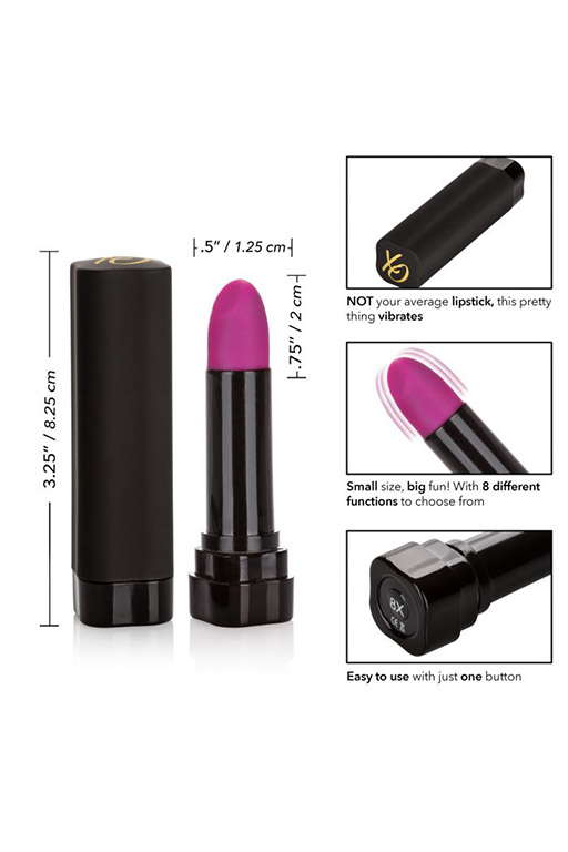 Миниатюрный вибромассажер Hide & Play Lipstick