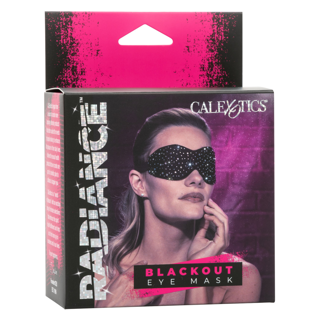 Маска на глаза для эротических игр RADIANCE BLACKOUT EYE MASK