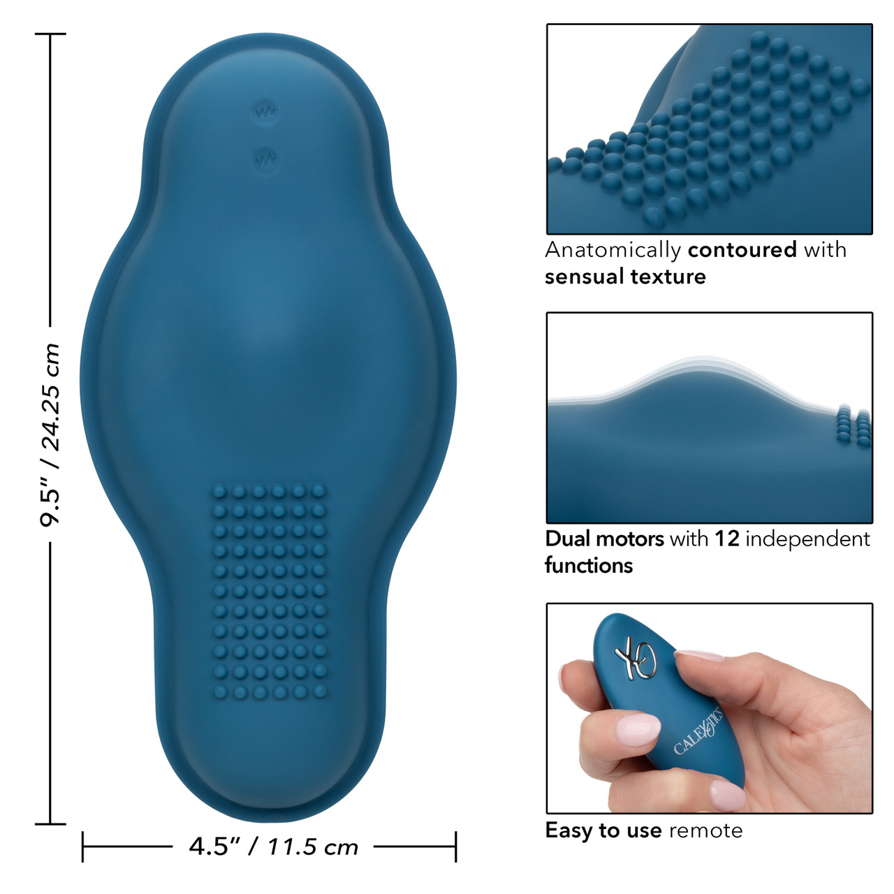 Вибромассажер Dual Rider Remote Control Bump & Grind