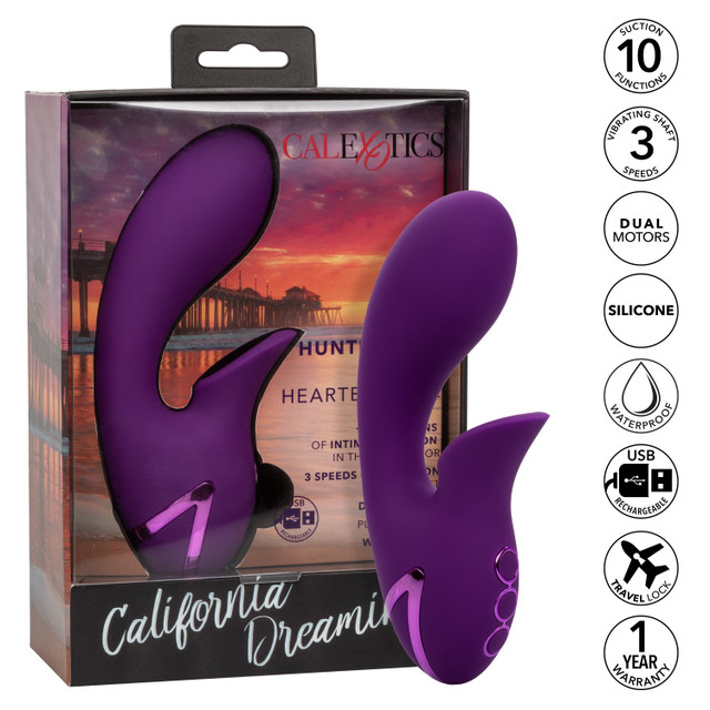 Вибратор-кролик California Dreaming Huntington Beach Heartbreaker