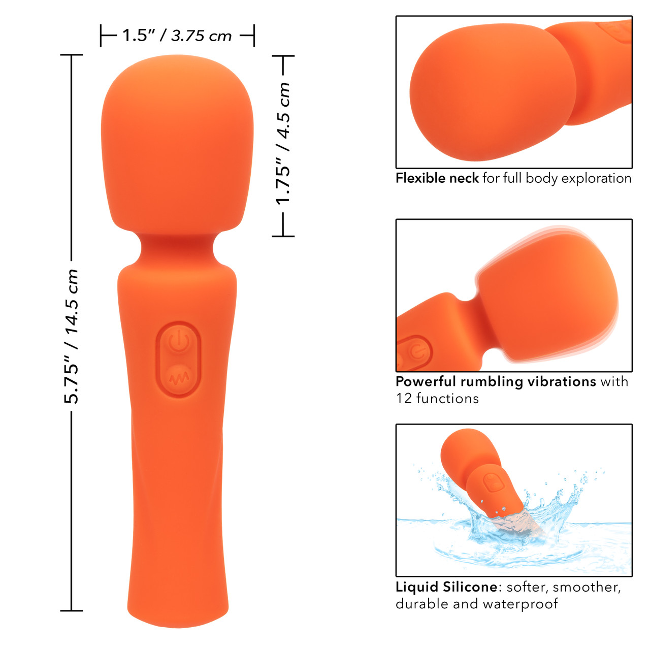 Вибромассажер STELLA LIQUID SLCNE MINI MSSGR