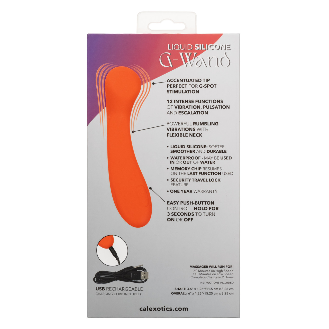 Вибромассажер STELLA LIQUID SILICONE G WAND