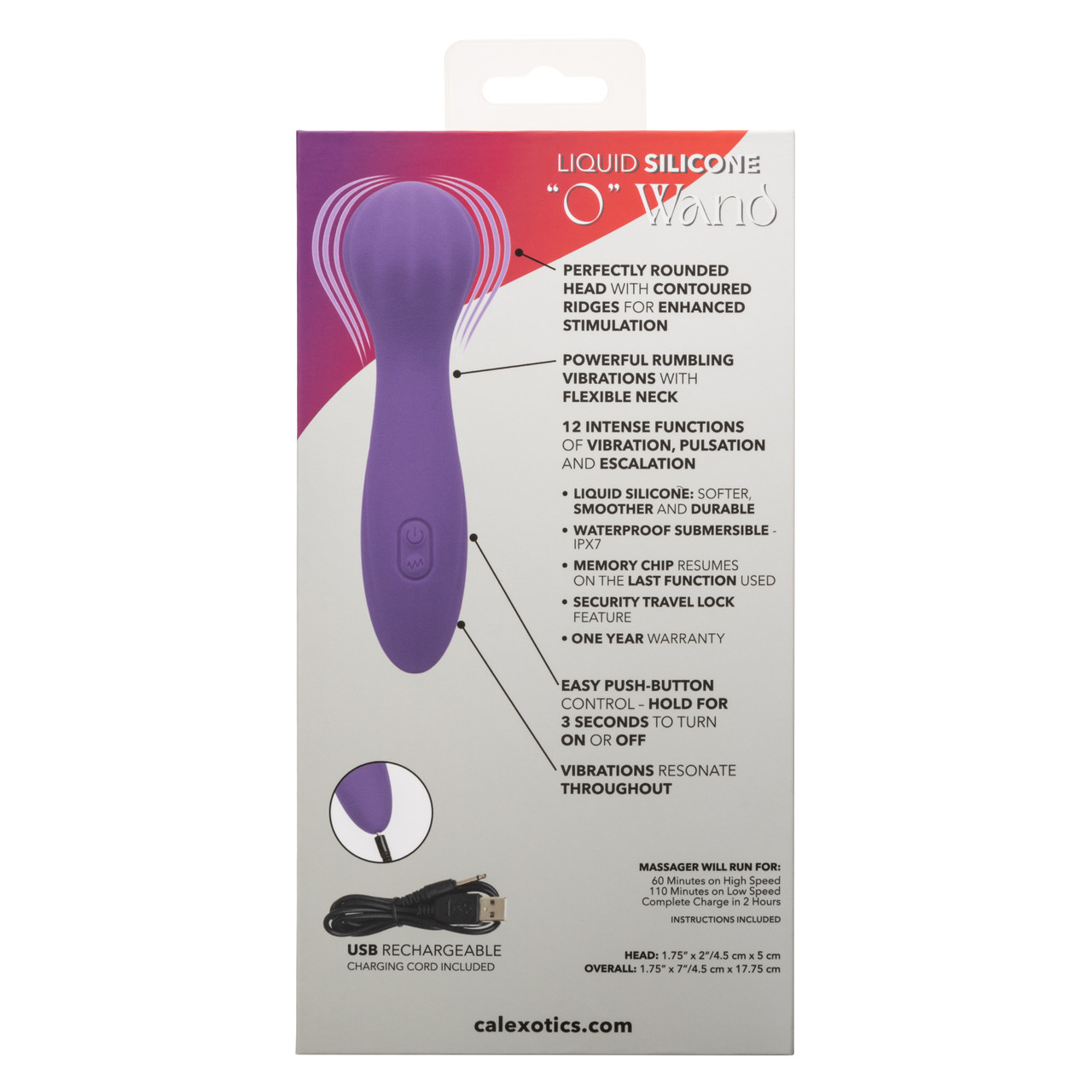 Вибромассажер STELLA LIQUID SILICONE O WAND