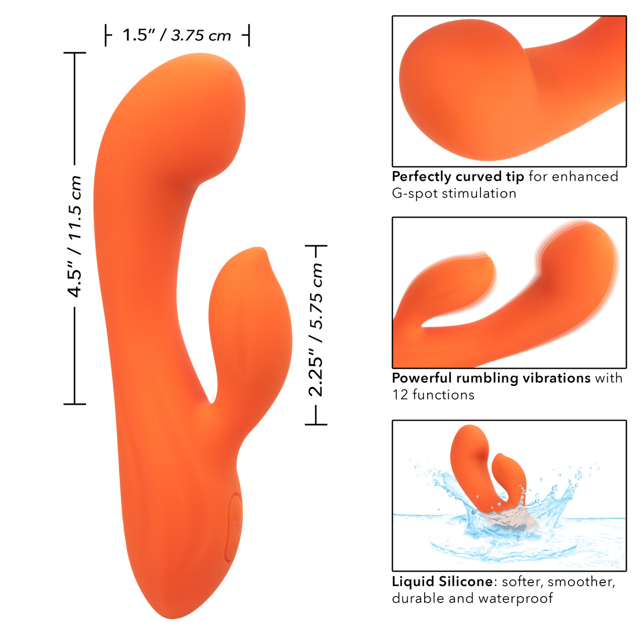 Вибромассажер STELLA LIQUID SLCNE DUAL G