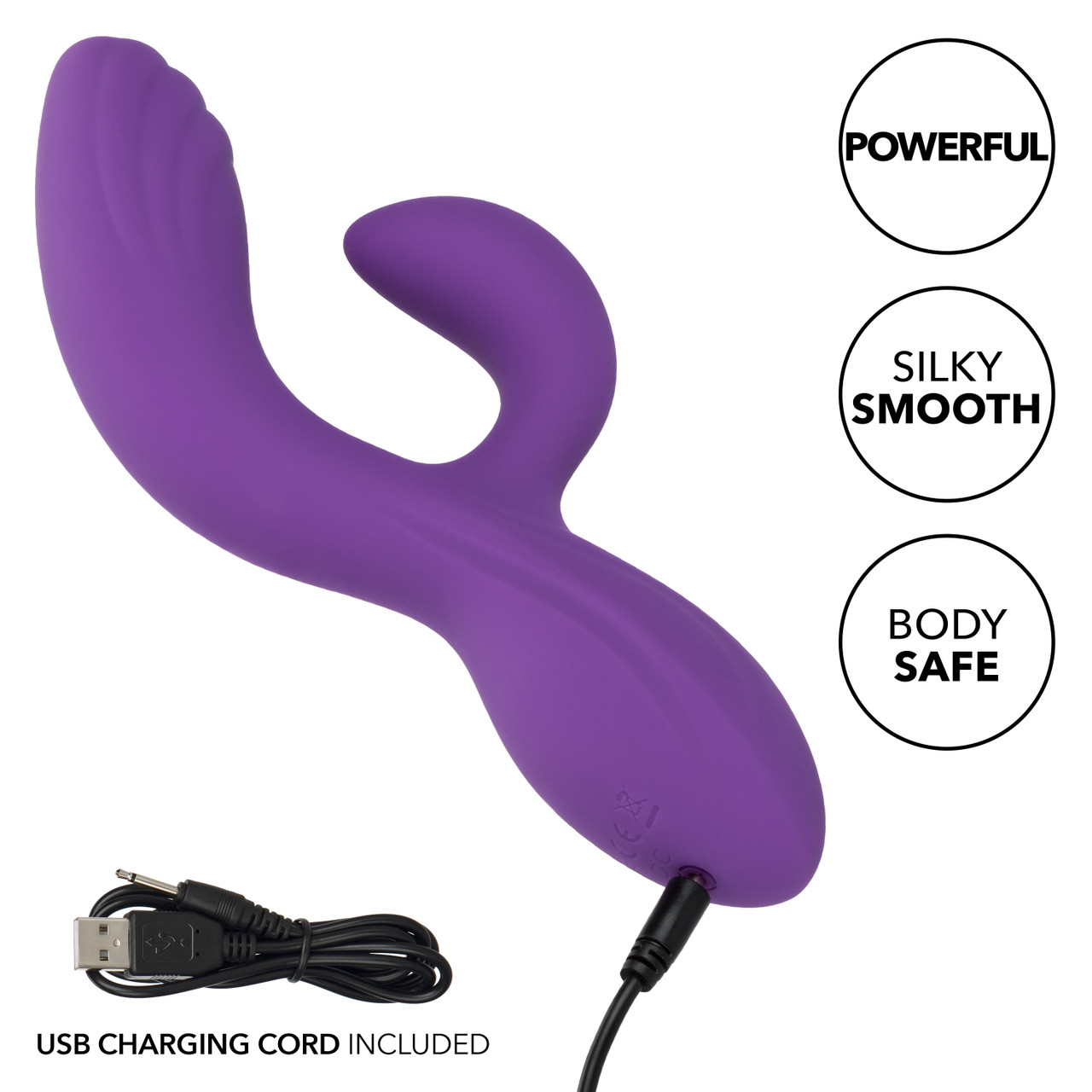 Вибромассажер STELLA LIQUID SLCNE DUAL CURVY