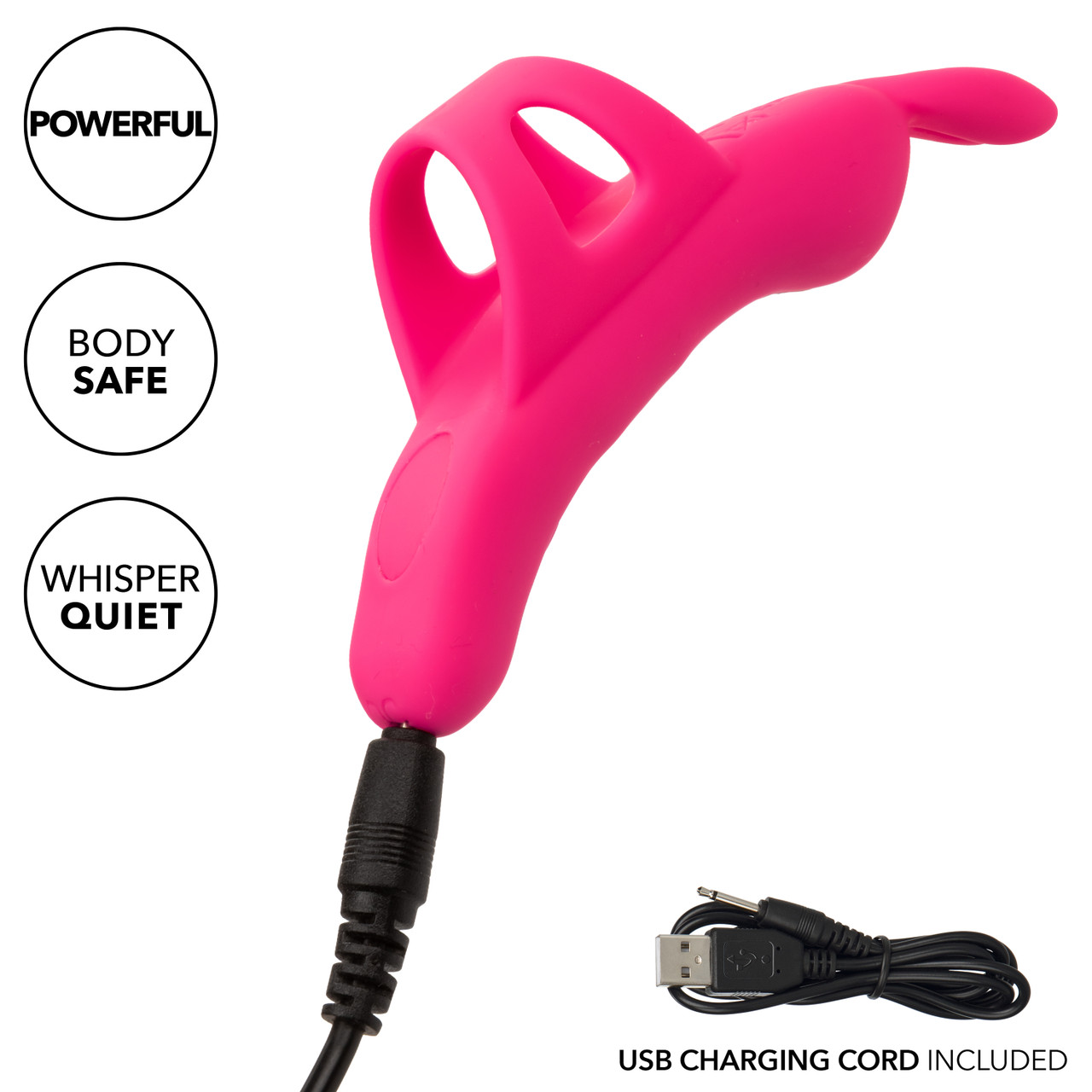 Мини вибромассажер на палец NEON VIBES THE FLIRTY VIBE