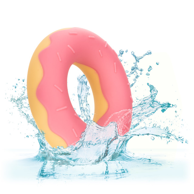 Эрекционное кольцо-бампер в форме пончика Naughty Bits Dickin’ Donuts Silicone Donut Cock Ring
