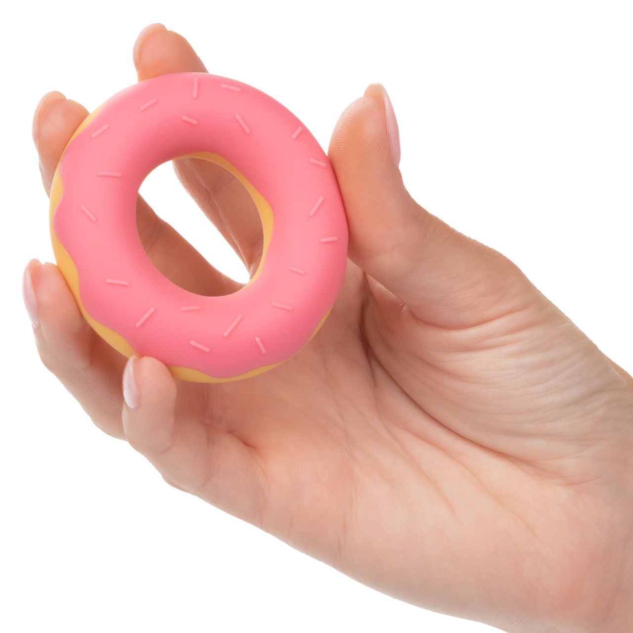 Эрекционное кольцо-бампер в форме пончика Naughty Bits Dickin’ Donuts Silicone Donut Cock Ring