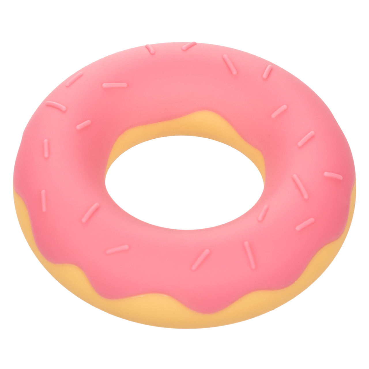 Эрекционное кольцо-бампер в форме пончика Naughty Bits Dickin’ Donuts Silicone Donut Cock Ring