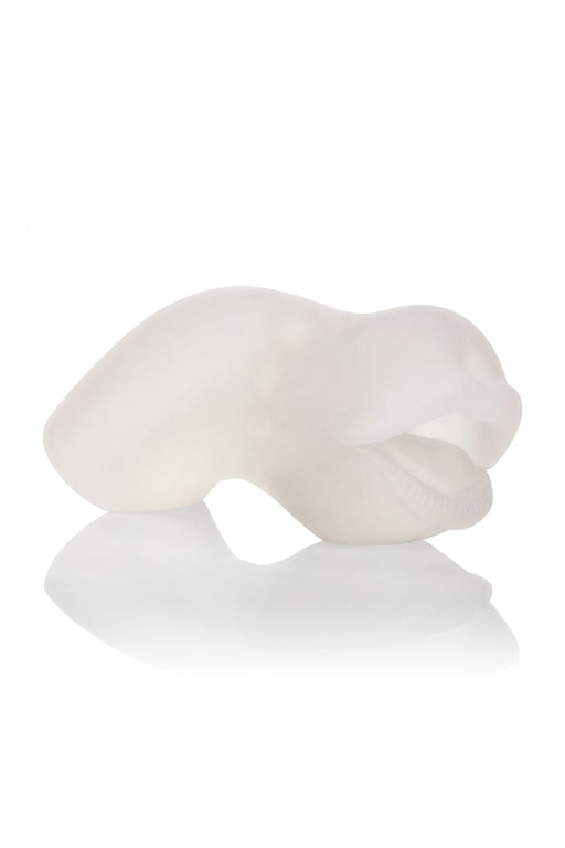 Vivid Raw® Beaded Deep Throat - Clear