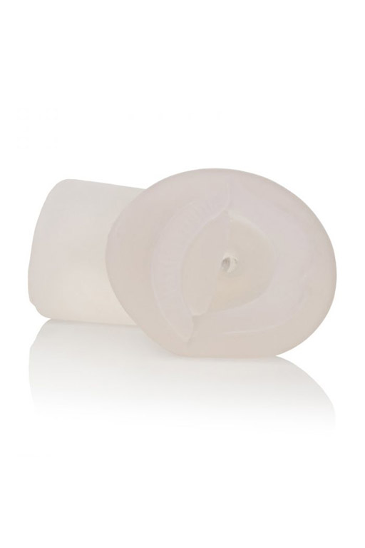 Vivid Raw® Beaded Deep Throat - Clear