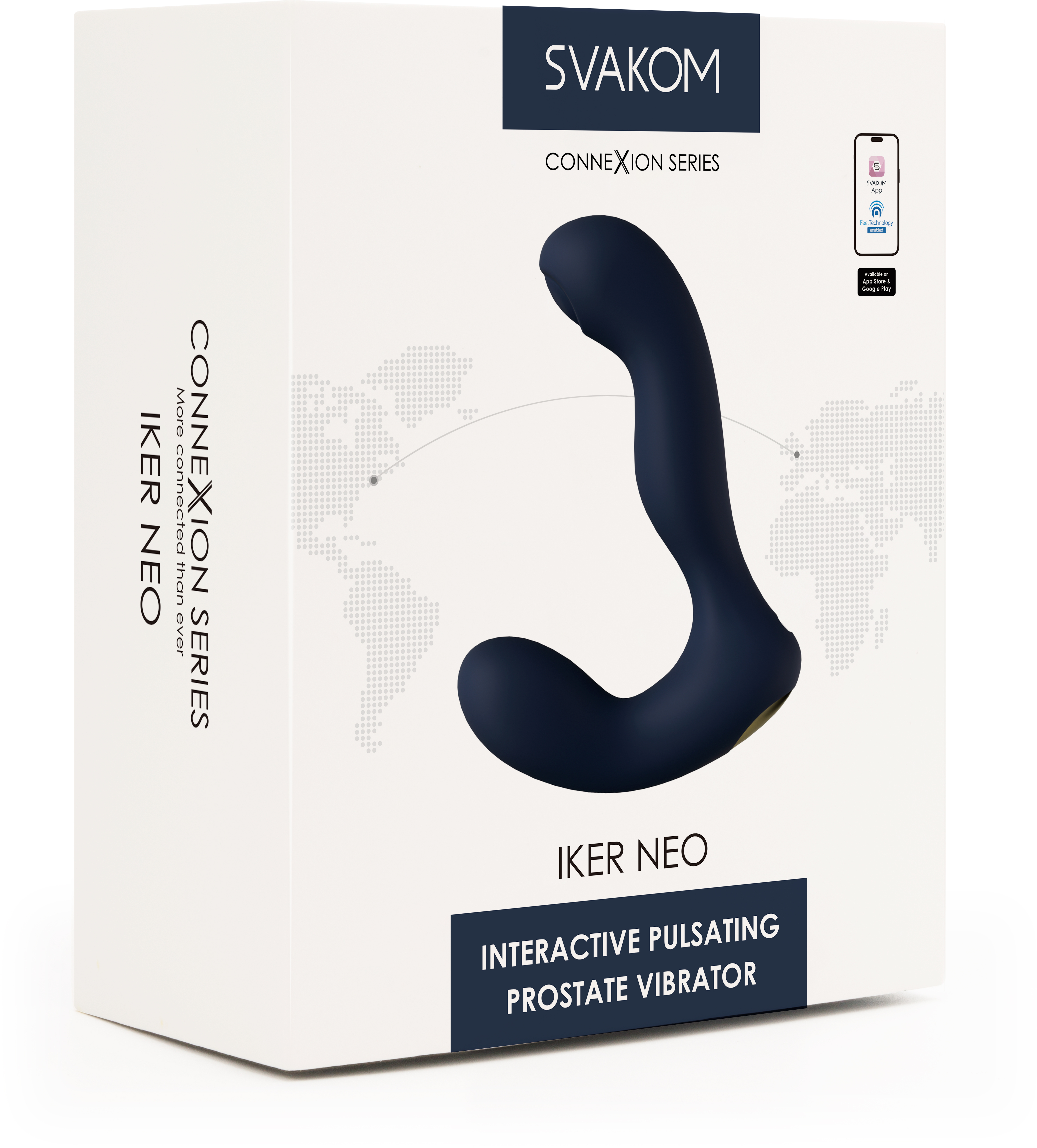 Интерактивный вибромассажер простаты SVAKOM IKER NEO с пульсацией