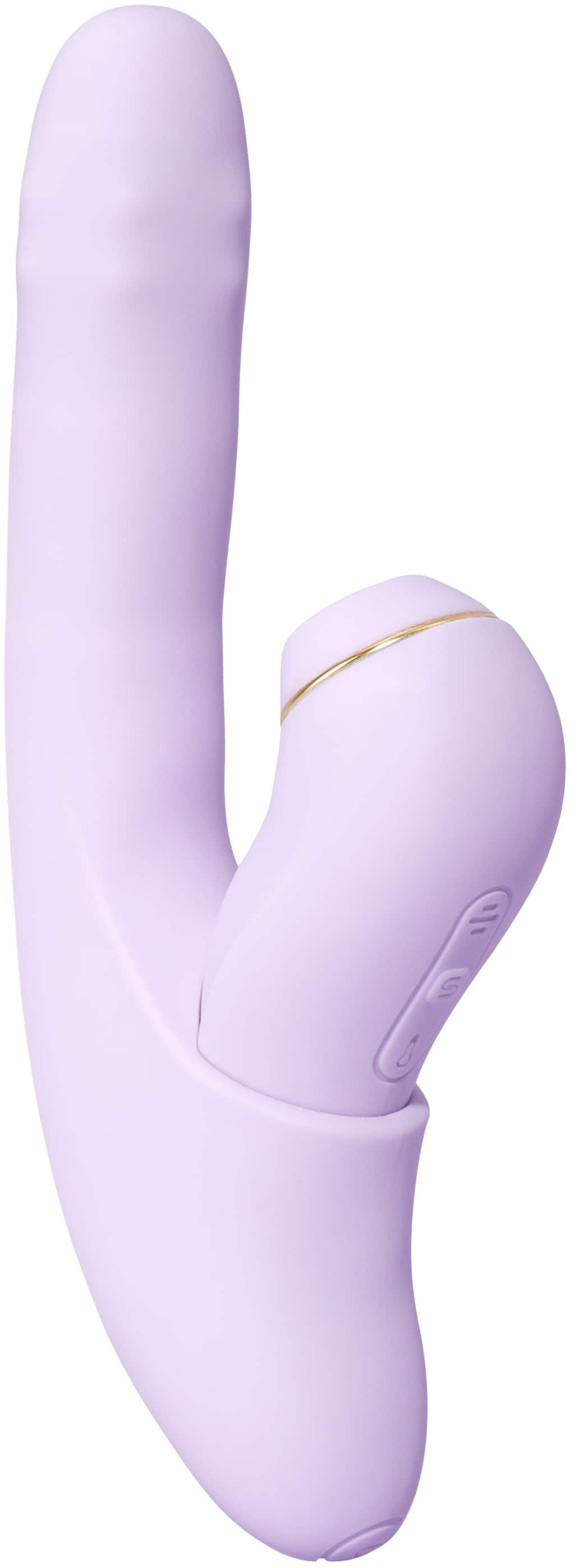 Интерактивный вибромассажёр 2в1 DuoGlow