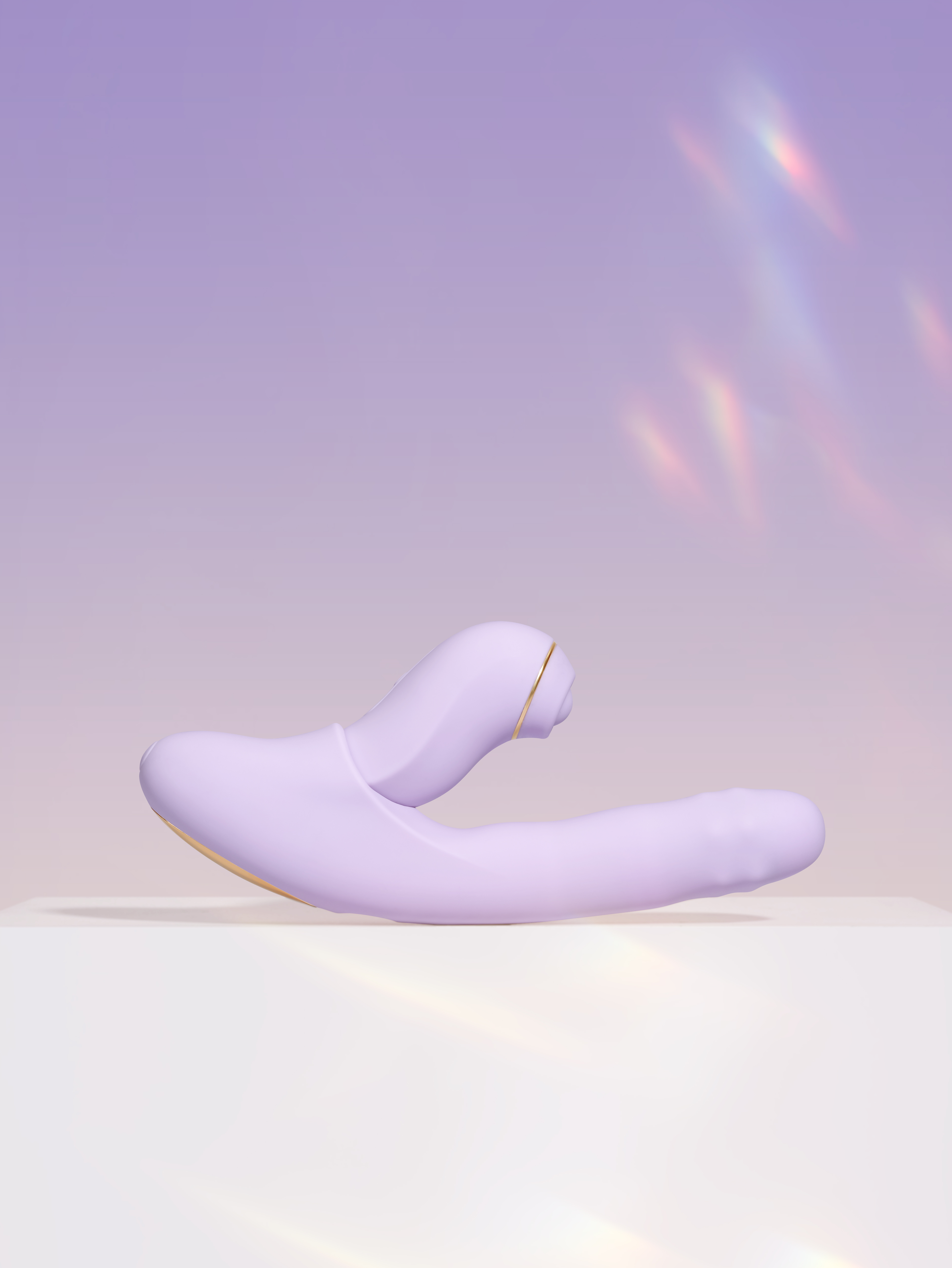 Интерактивный вибромассажёр 2в1 DuoGlow