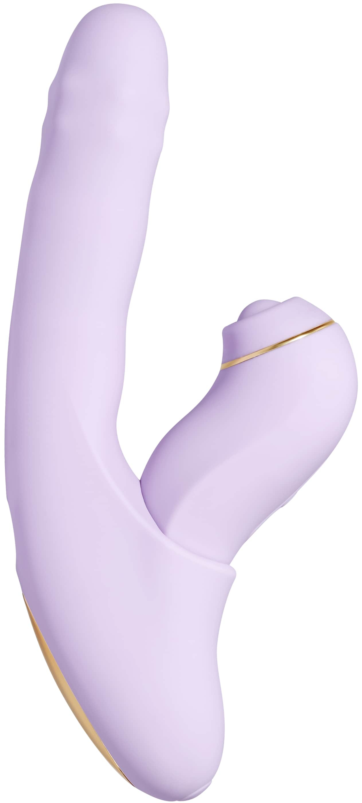 Интерактивный вибромассажёр 2в1 DuoGlow