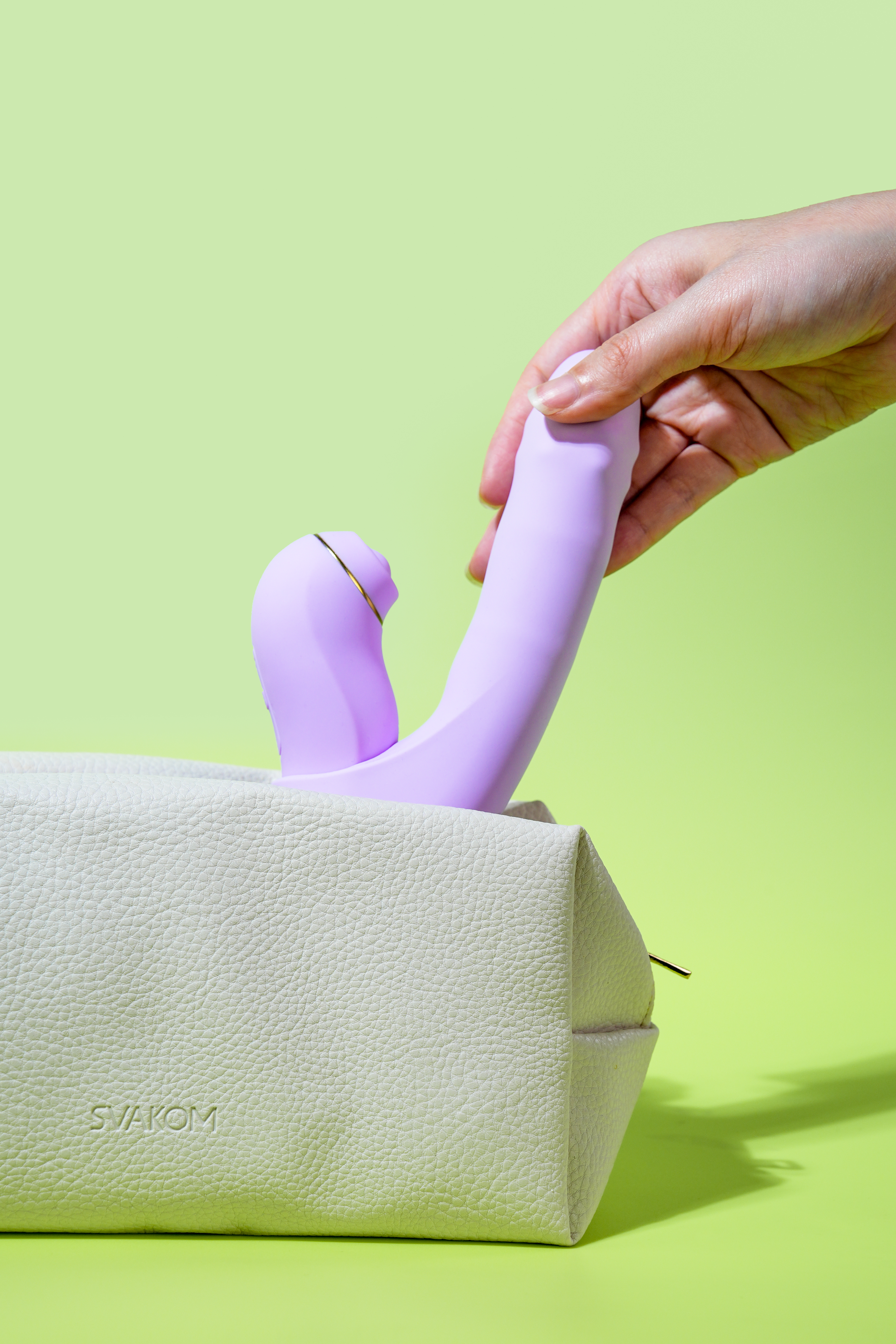 Интерактивный вибромассажёр 2в1 DuoGlow