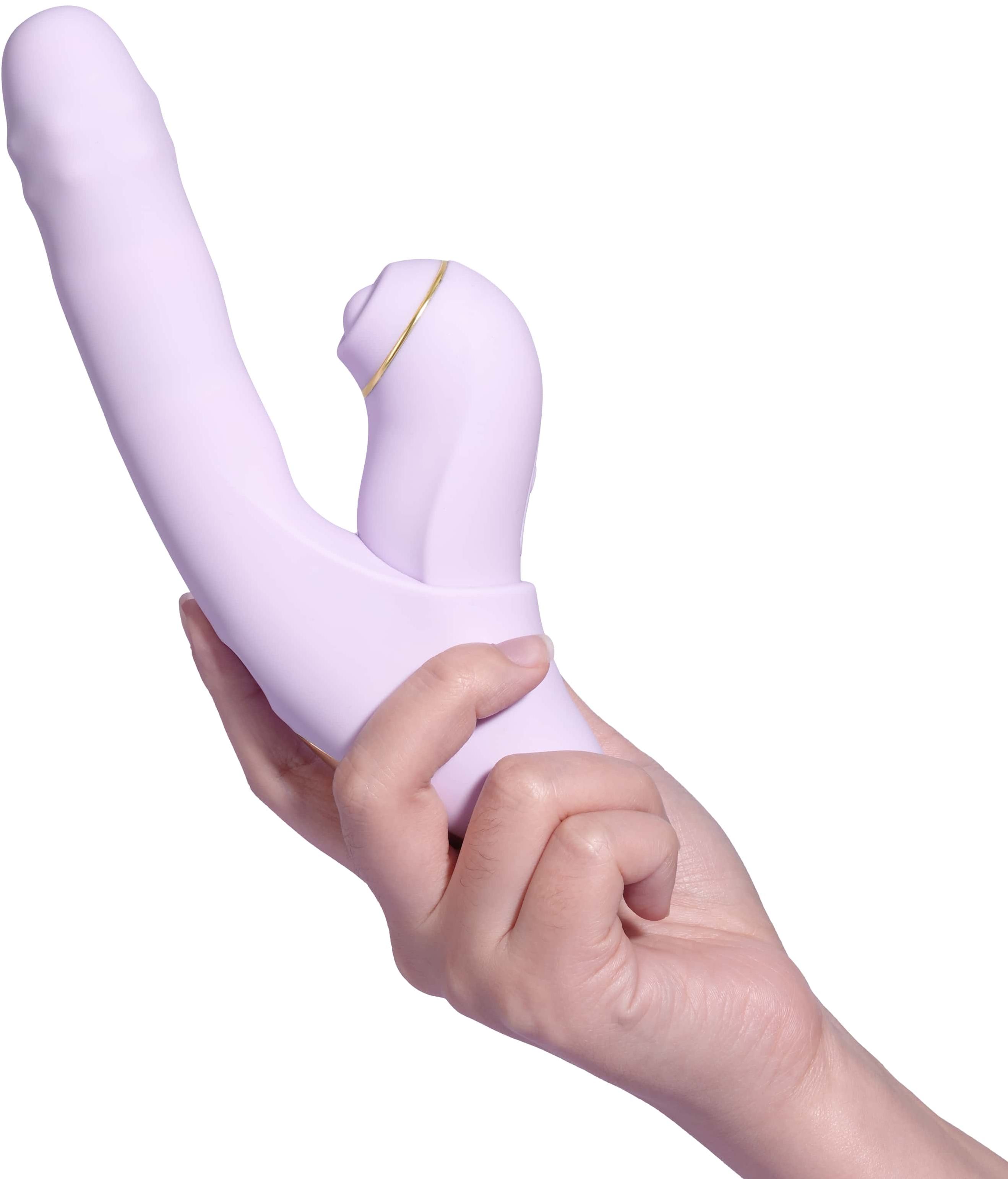 Интерактивный вибромассажёр 2в1 DuoGlow