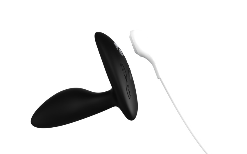 Анальная пробка для ношения  We-Vibe Ditto+ Satin Black