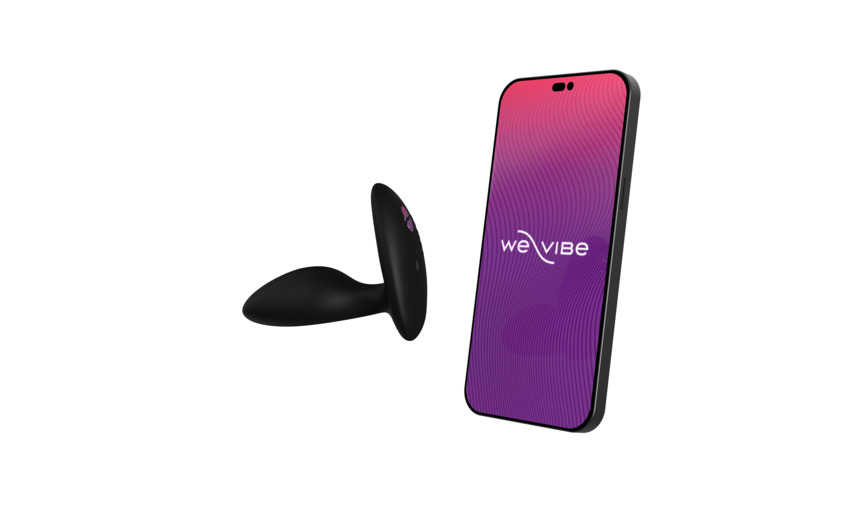 Анальная пробка для ношения  We-Vibe Ditto+ Satin Black