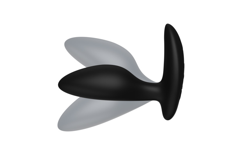 Анальная пробка для ношения  We-Vibe Ditto+ Satin Black