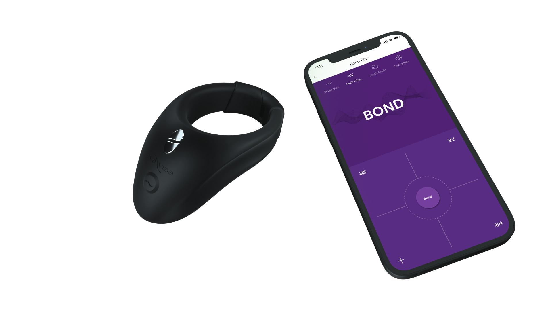 Эрекционное кольцо для ношения с вибрацией We-Vibe Bond