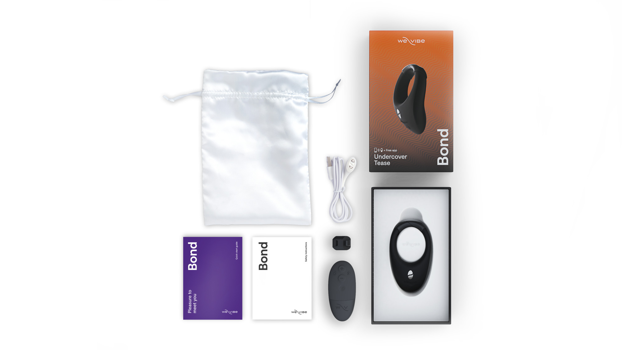 Эрекционное кольцо для ношения с вибрацией We-Vibe Bond