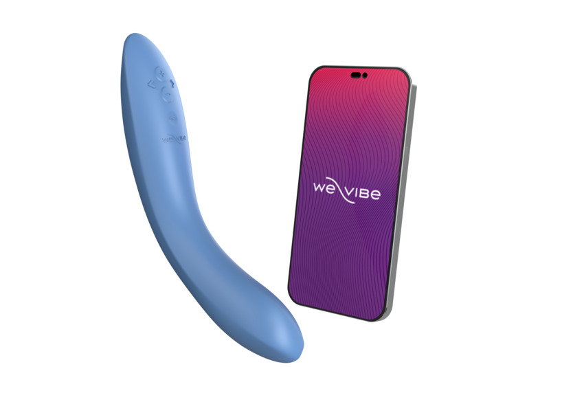 Уникальный вибромассажер We-Vibe Rave 2 Blue для стимуляции зоны G