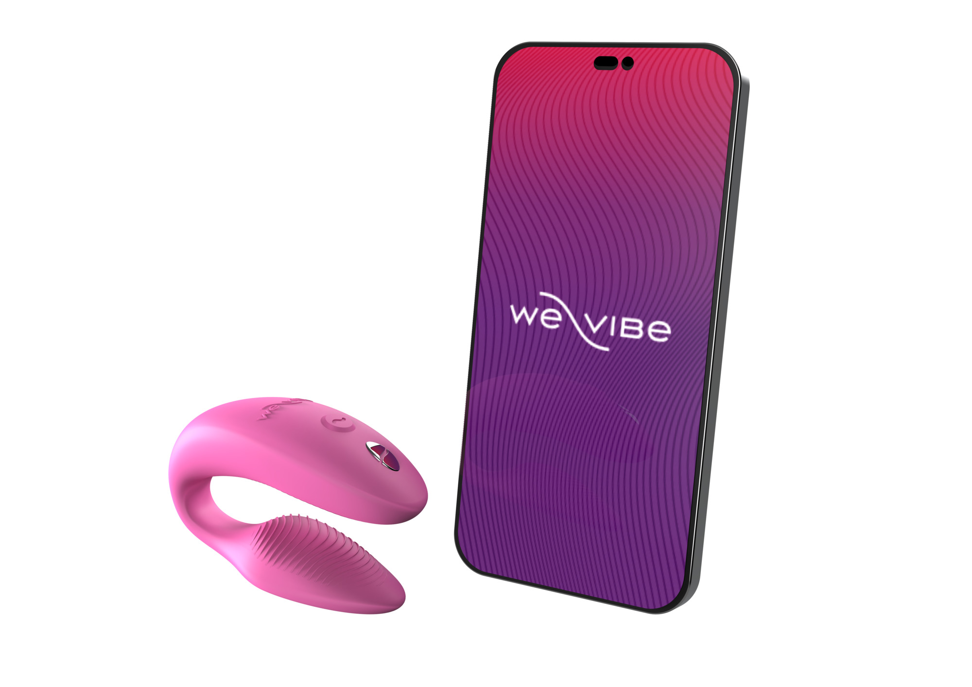 Вибромассажер для пар We-Vibe Sync 2 Pink