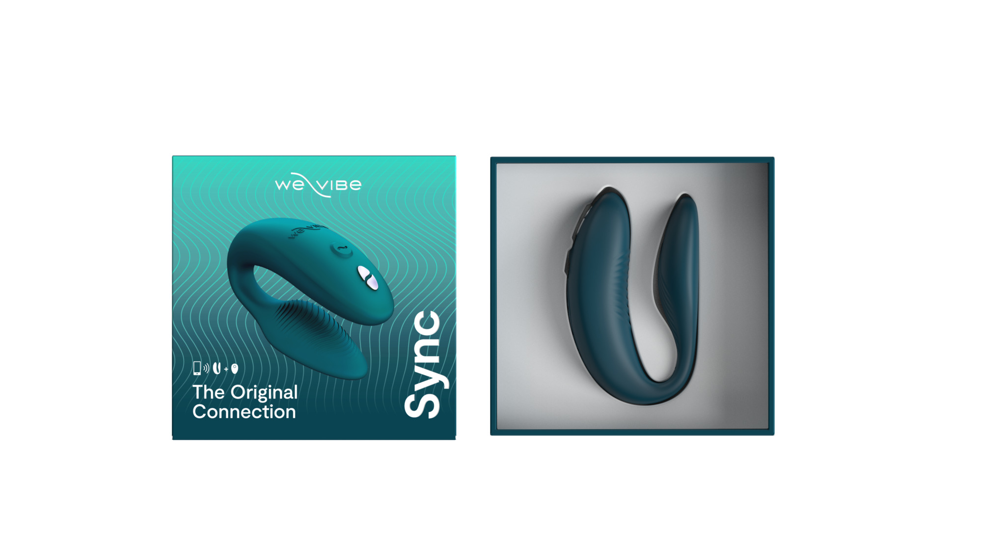 Вибромассажер для пар We-Vibe Sync 2 Velvet Green