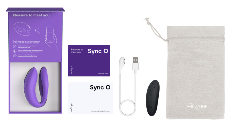 Парный вибромассажер We-Vibe Sync O Light Purple