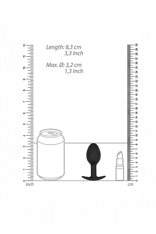 Анальная пробка N0. 89 - Self Penetrating Butt Plug