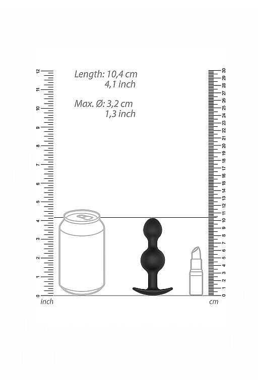Анальная пробка N0. 90 - Self Penetrating Butt Plug