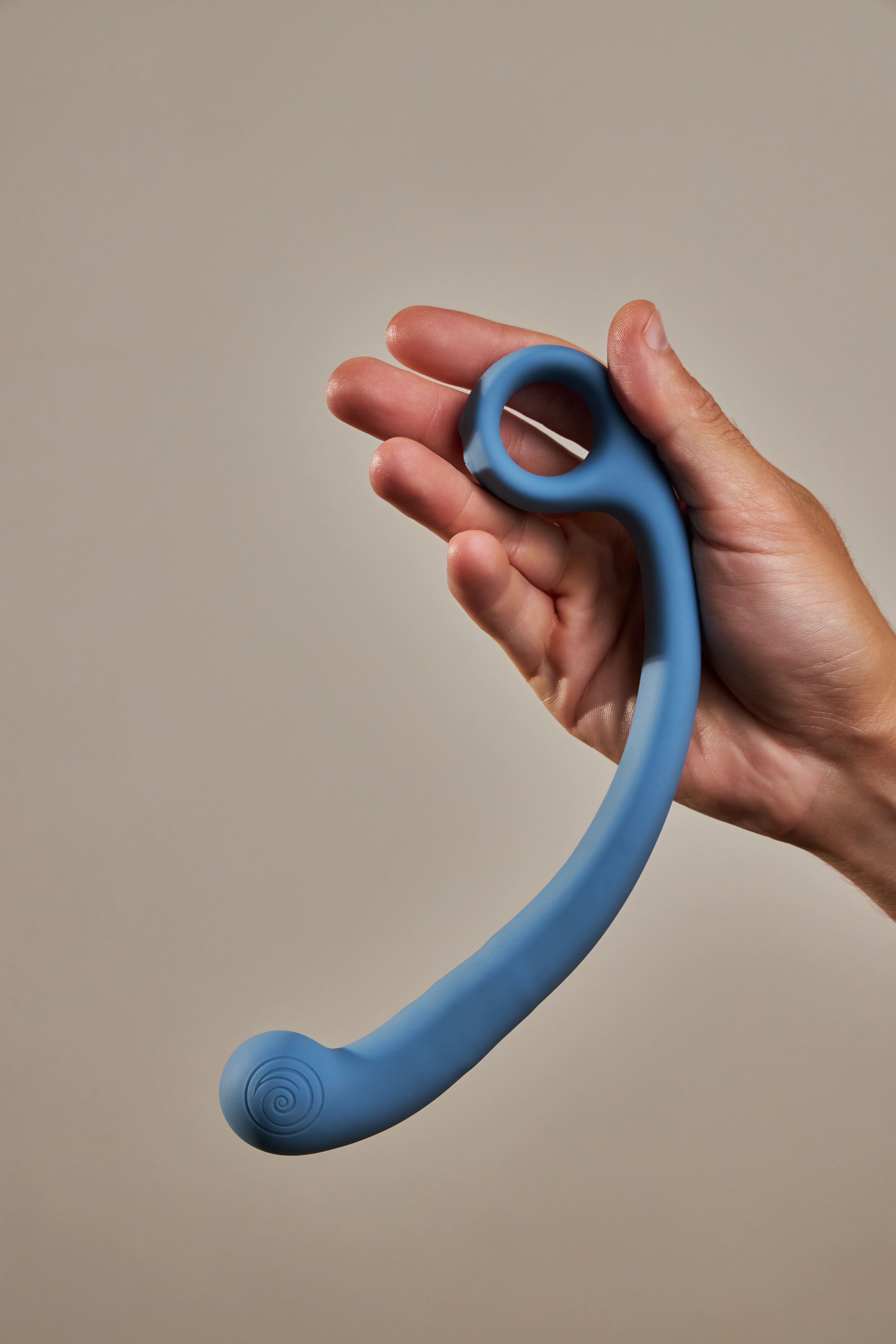 Универсальный вибромассажер SVibe Snail AXI Spot Wand, голубой