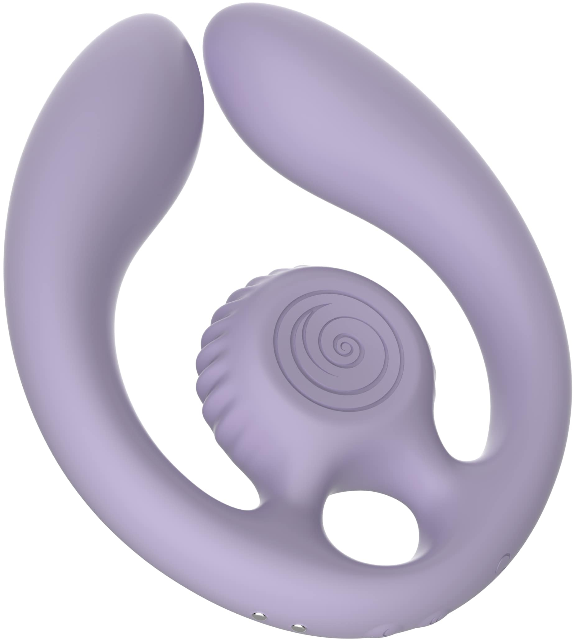 Парный вибромассажер SVibe Snail GIZI Duo, лиловый