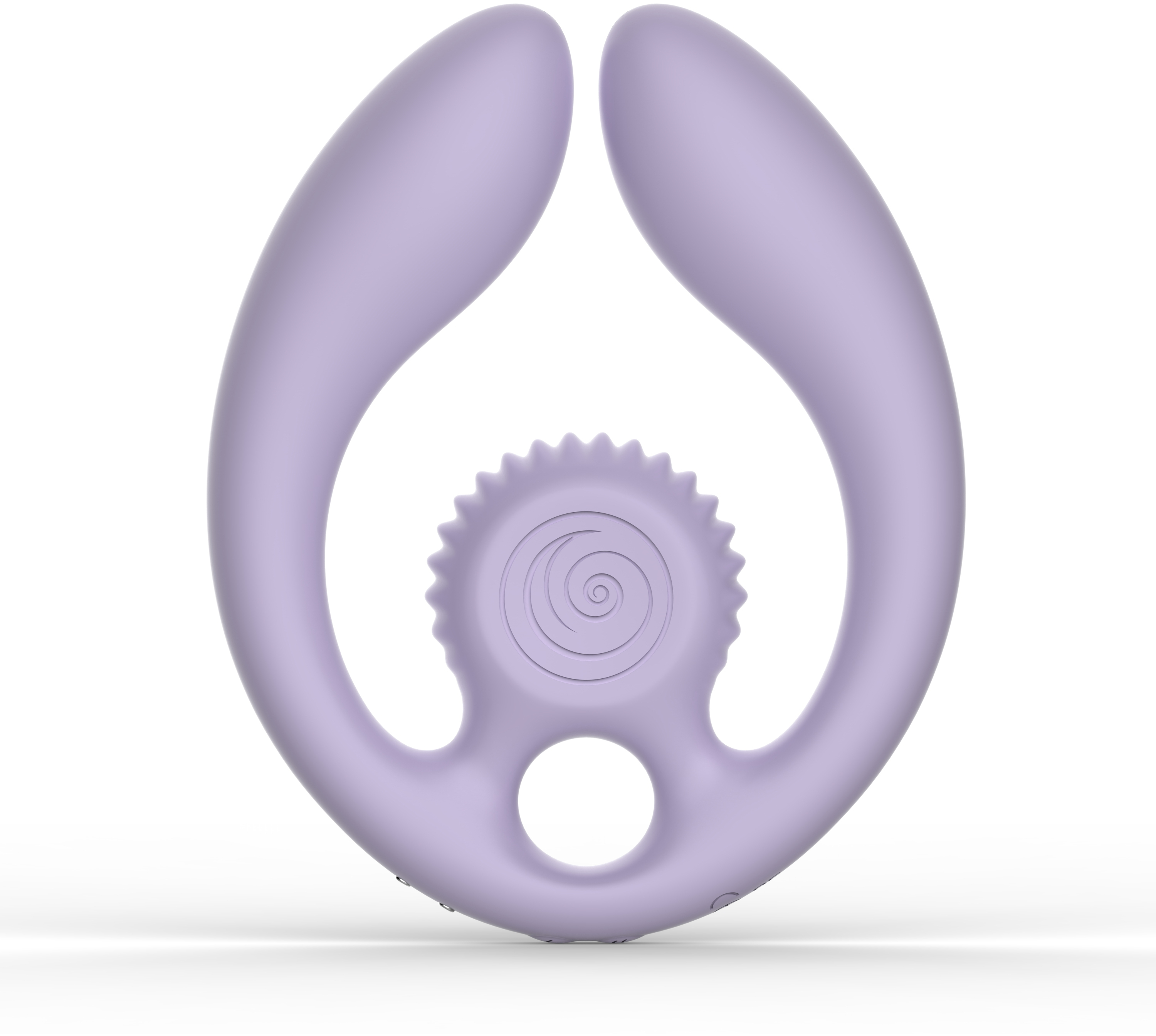 Парный вибромассажер SVibe Snail GIZI Duo, лиловый