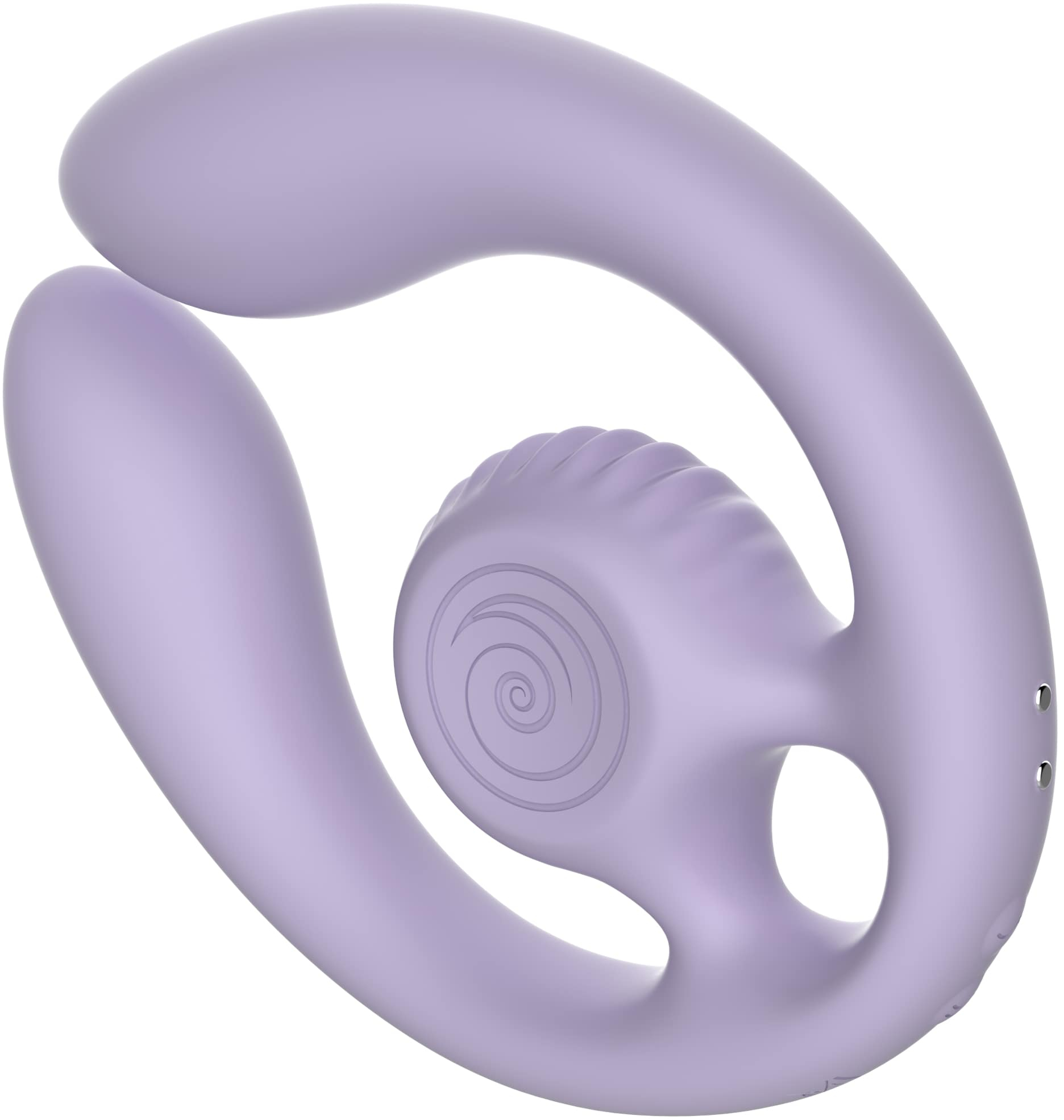 Парный вибромассажер SVibe Snail GIZI Duo, лиловый