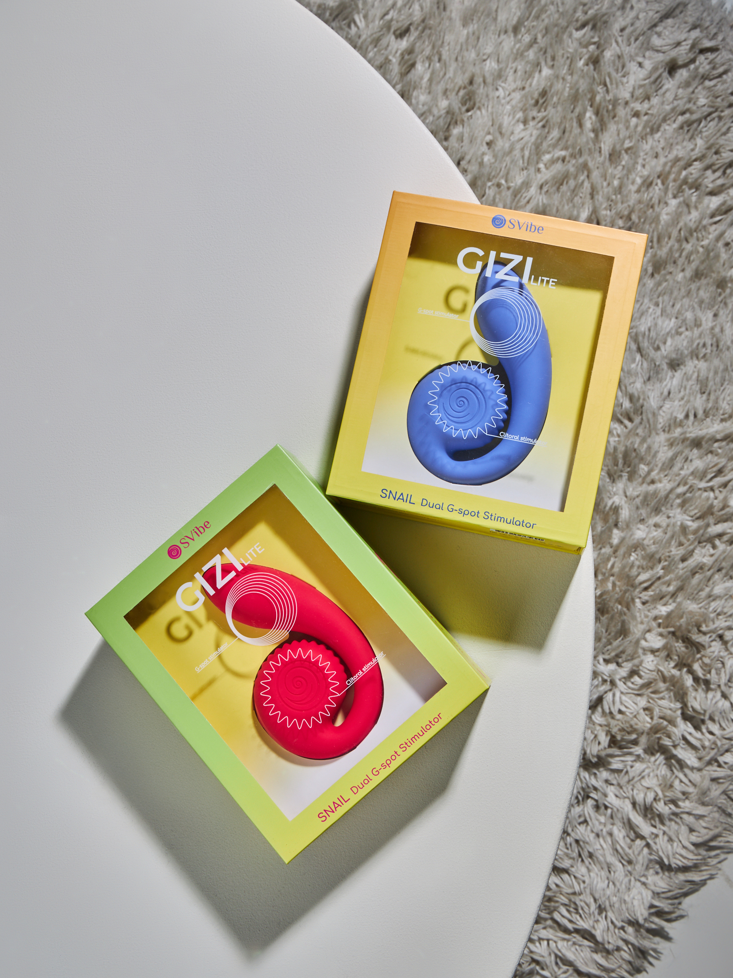 Инновационный SVibe GIZI Lite вибратор, розовый