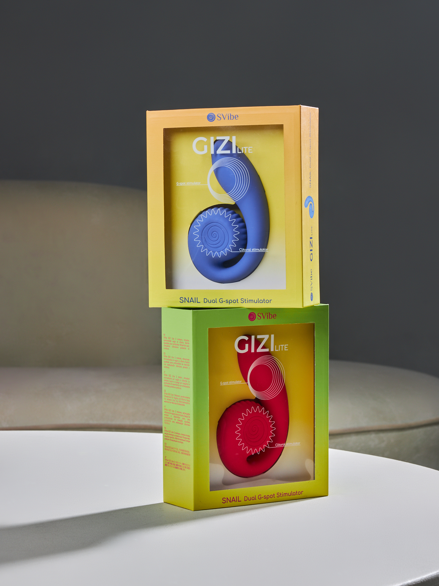 Инновационный SVibe GIZI Lite вибратор, розовый