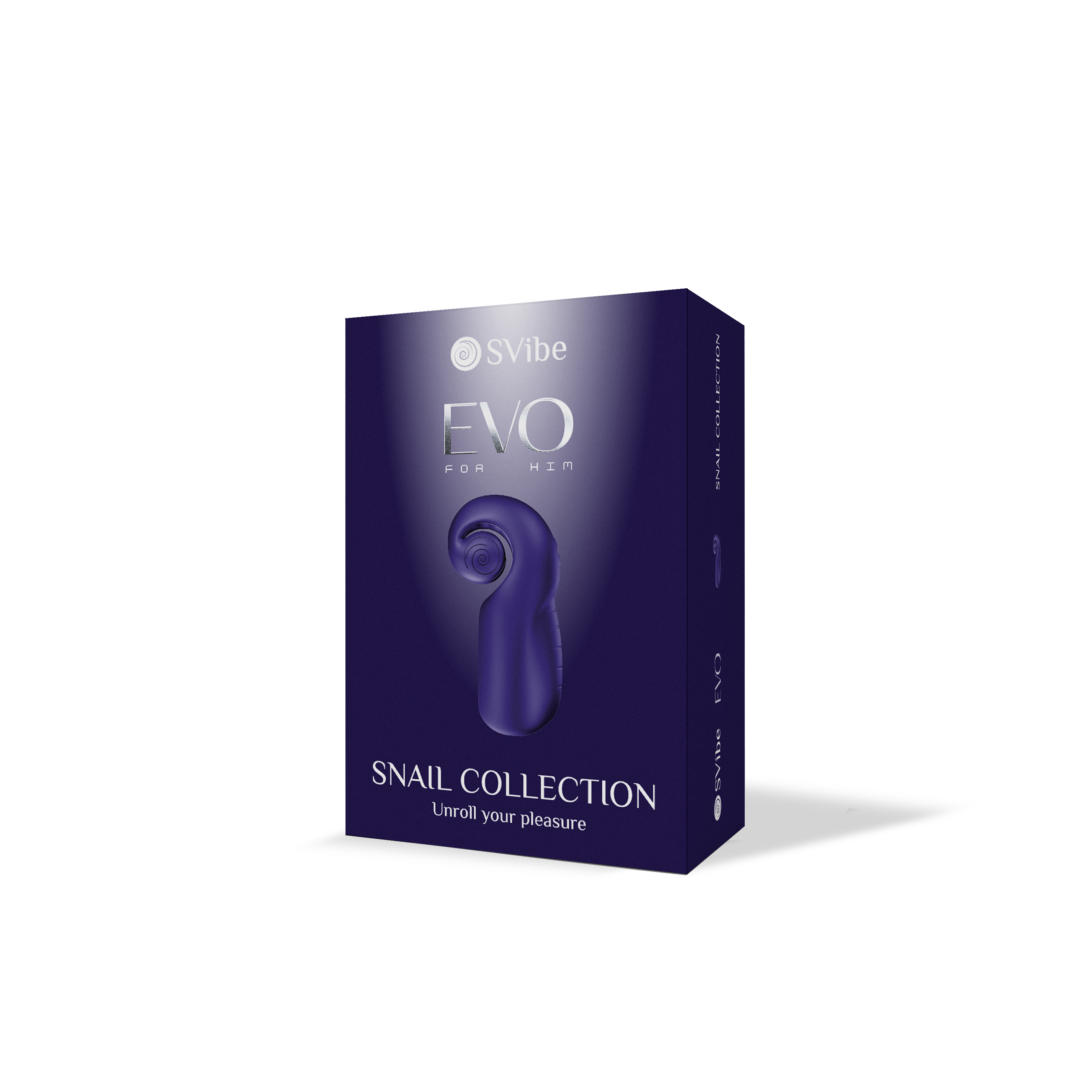 Инновационный SVibe EVO мастурбатор, синий