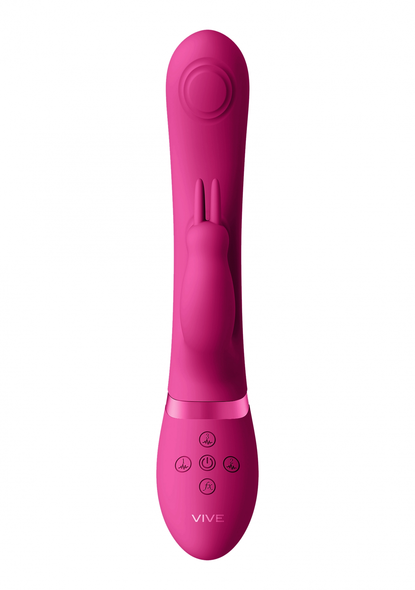 Вибромассажер May - Pulse-Wave & C-spot & G-Spot Rabbit - Pink
