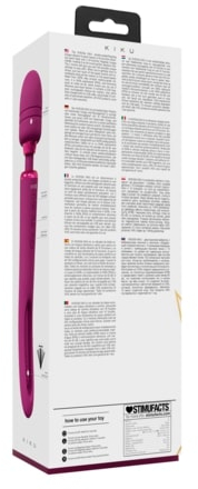 Двусторонний WAND Kiku с инновационным стимулятором зоны G  (розовый)