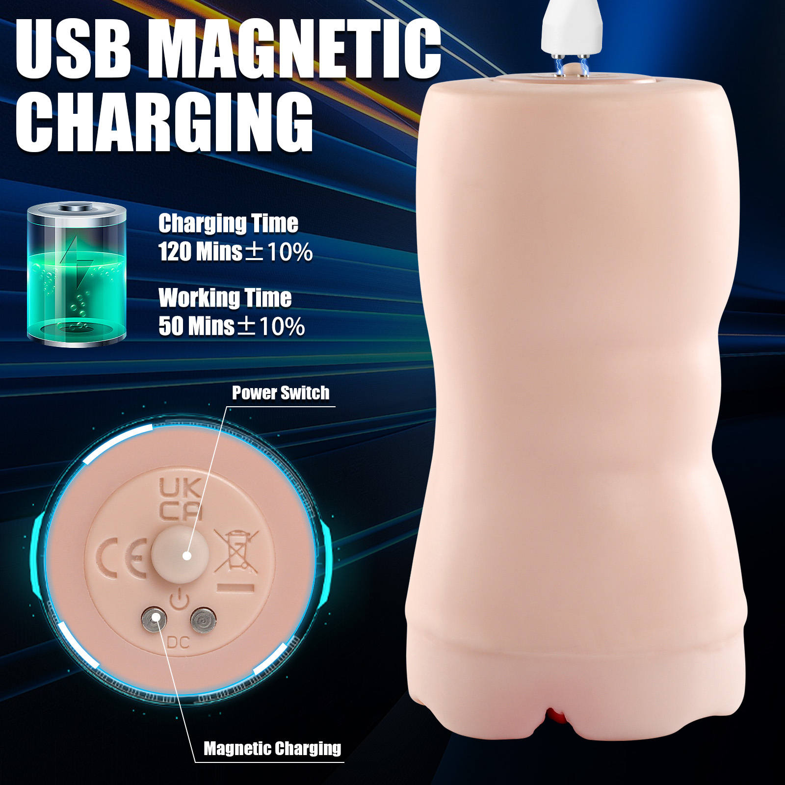 Мастурбатор Gellen Pussy в виде вагины с вибрацией