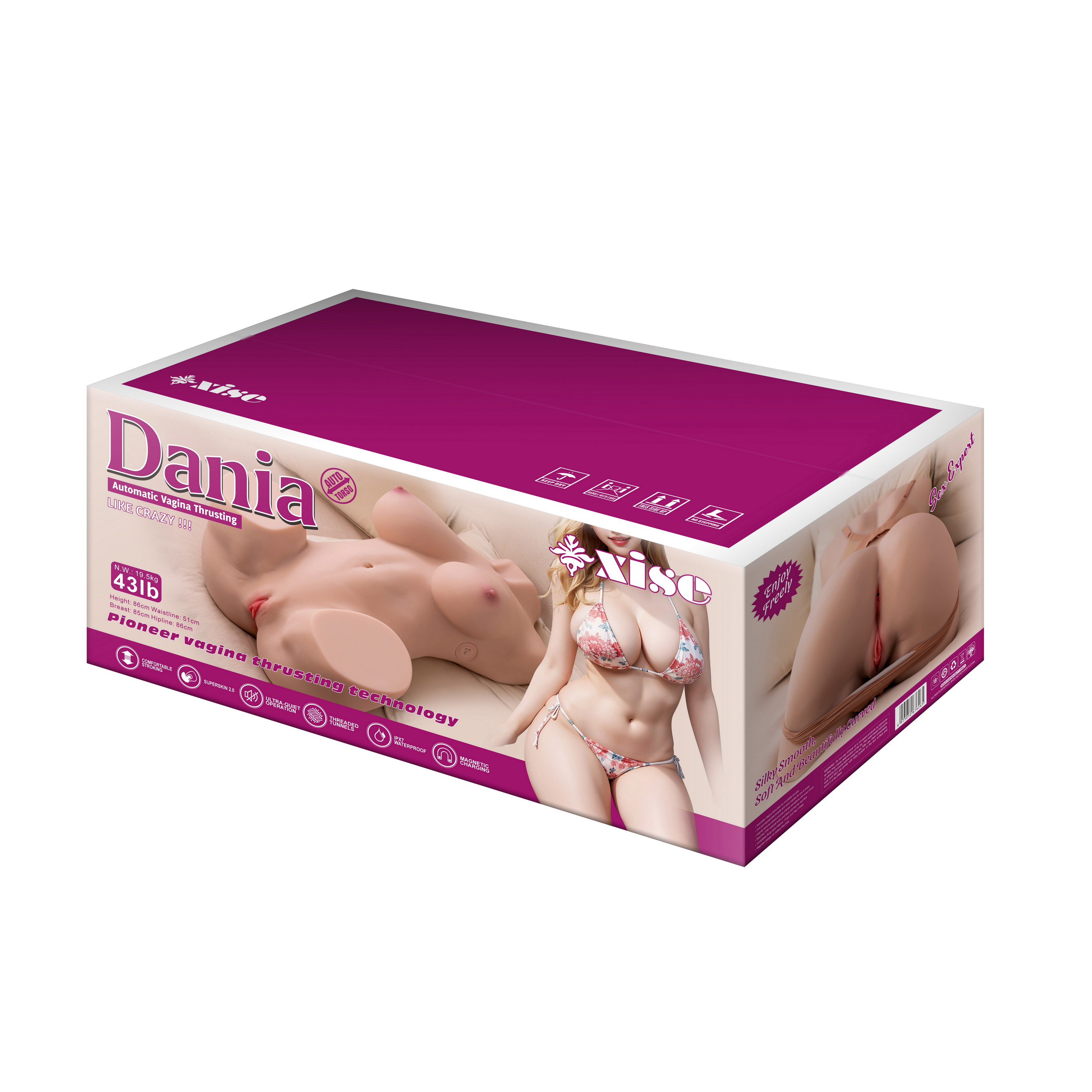 Кукла Dania (торс) с функцией пенетрации